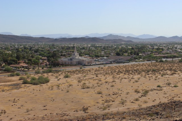 Mountain Over Church